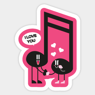 I LOVE YOU Sticker